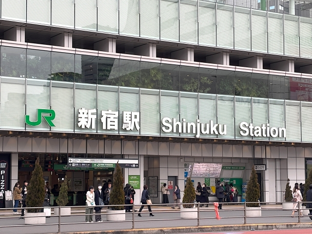 Shinjuku Station in Tokyo